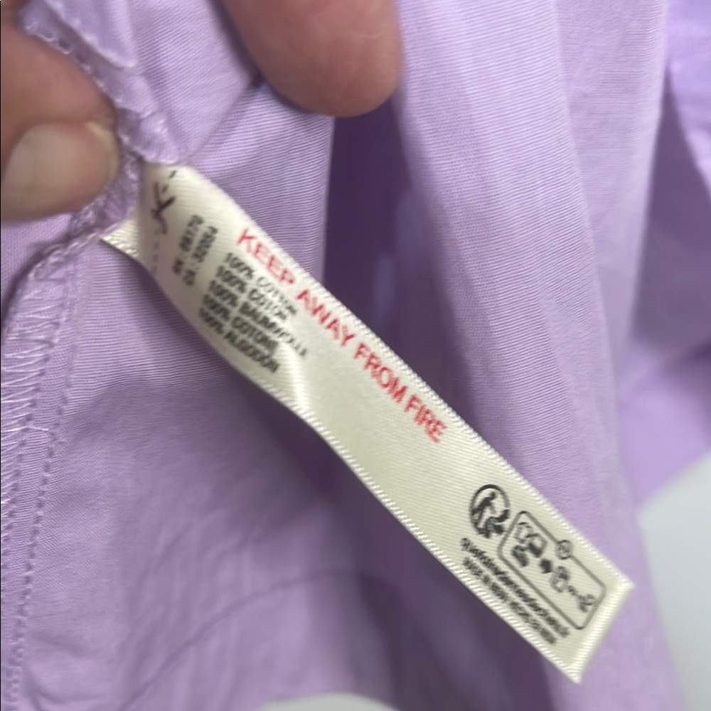 Free People Have A Thing For You Mini Dress detachable Straps Purple Size M NWT - Picture 9 of 10